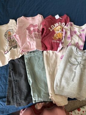 Zara 2Y Girls Tops & Bottoms Bundle